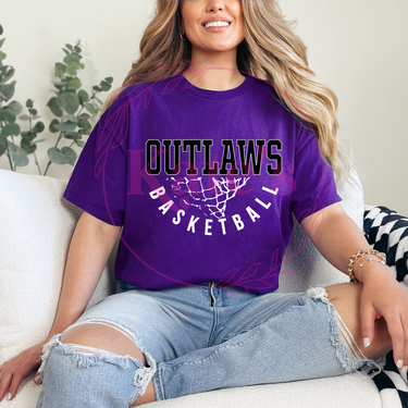 Outlaws Basketball Net Shirt